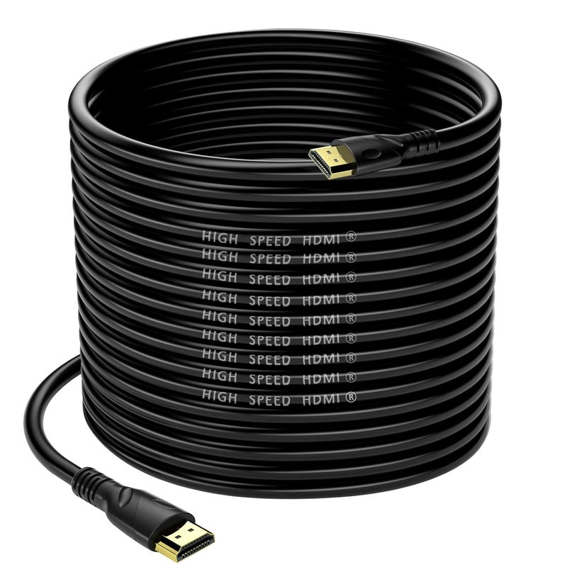 Jorenca HDMI Cable 150ft(HDMI 2.0,18Gbps) Ultra High Speed HDMI Cables Gold Plated Connector Ethernet Audio Return Video 2K 30Hz FullHD1080p 3D for Xbox Arc Laptop PS3 PS4 PS9 PC HDTV etc - Image 1